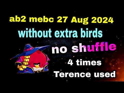 Angry birds 2 mighty eagle bootcamp Mebc 27 de agosto de 2024 sin pájaros adicionales sin reproducción aleatoria 4 Terence usó