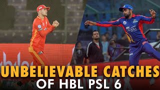 Unbelievable Catches Of HBL PSL 6 | Top Catches | HBLPSL | MB2T