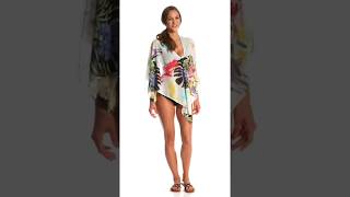 Rappi Silhouette Tropical Poncho | SwimOutlet.com