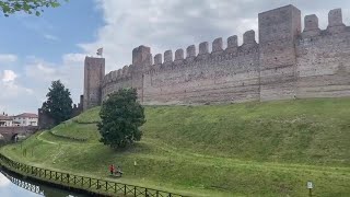 La spettacolare passeggiata sulle mura di Cittadella