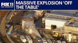 Chemical explosion threat 'off the table,' officials say