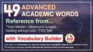 49 Advanced Academic Words Ref from \