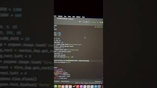 Playing Mario Game with Python code #python #shorts #pygame #mario