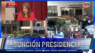 📢 Cristina Kirchner abre la sesión en el Congreso de cara a la Asunción de Javier Milei
