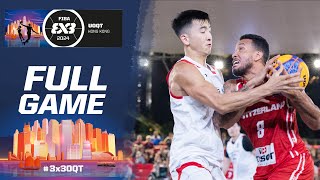 Hong Kong, China 🇭🇰 vs Switzerland 🇨🇭 | Men  Game | FIBA #3x3UOQT 2024