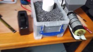 recycling ABS into usable 3D printing filament with Filastruder and a paper shredder...