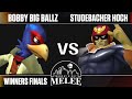 MNM 409 - Winners Finals - bobby big ballz (Falco) VS Studebacher Hoch (Captain Falcon) - SSBM