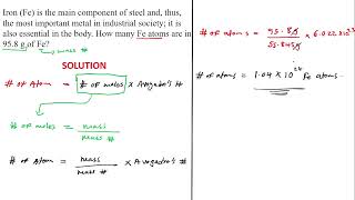 CHEM 1010 TUTORIAL SHEET 1 QUESTION 3,4 QND 6 SOLUTIONS