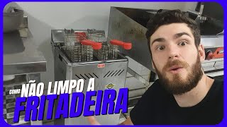 LIMPEZA DE FRITADEIRA ELÉTRICA (COMO TROCAR O ÓLEO)