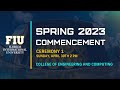 FIU Spring 2023 Commencement Ceremony #1 | Sunday, April 30th, 2023 – 2:00 p.m.