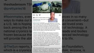 US Lab Is Freezing Bodies In Hope Pf Bringing Them Back To Life