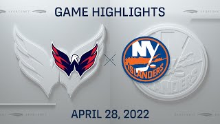 NHL Highlights | Capitals vs. Islanders - Apr. 28, 2022