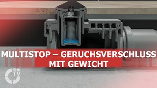 Kessel: Funktionsweise mechanischer Geruchsverschluss Multistop - OE | SHK-TV Montage