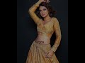 indian gorgeous actress jennifer winget in yellow 💛 outfit traditional outfit jennifer saadlamjarred