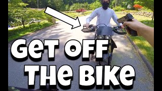 Thief Tries To Steal My Dirt Bike