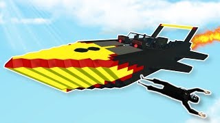 FLYING JET BOAT MISSION! - Stormworks Multiplayer Gameplay - Plane Crash Survival