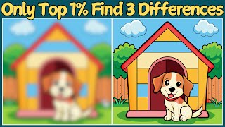 Spot The Difference | Only Top 1% Find 3 Differences🧭| Find The Difference | Puzzle #38