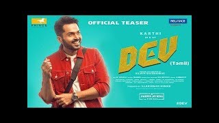Tamil Movie Karthi Starrer DEV Official Trailer Cum Review!