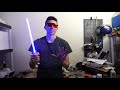 Making a Real Lightsaber Using Rydberg Atoms and Photonic Molecules
