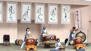 鬼城太鼓 2015.4.19 【古都の風にのせて】円山公園野外音楽堂