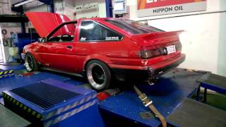 Toyota Corolla AE86 @ 2nd Tuning Advisors Dyno Day