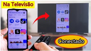 COMO ESPELHAR O CELULAR NA TV ÚNICO QUE FUNCIONA DE VERDADE EM 2022/2023