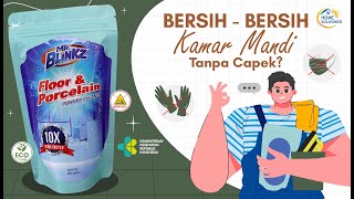 Bersih bersih kamar mandi jadi semudah ini? Santai ! Ada Mr Blinkz Floor Cleaner dari Home Solusindo