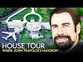 John Travolta | House Tour | $10 Million Calabasas Mansion & More