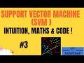 Support Vector Machine (SVM) #3 ! Code SVM using SciKit-Learn ! Clearly explained!
