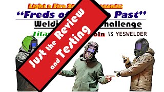 Best Welding Hoods Under $100 Challenge | Review and Testing | Lincoln VS YesWelder VS Titanium