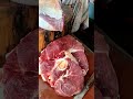 cow meat cutting skills by expart butcher viral shorts