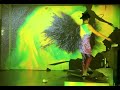 akiko nakayama × reona 中山晃子 alive painting × レオナ tap dance 全身打楽器 2024.3.10