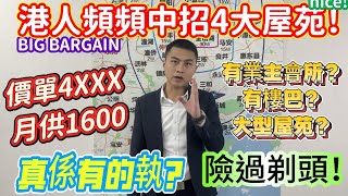 港人頻頻中招4大屋苑 快啲嚟睇下有冇你嘅心水盤💜價單4XXX 月供1600 有業主會所？有樓巴？大型屋苑？真係有得執？險過剃頭！【德威花園】【振業城】【大華高景】【雅居樂花園】#惠州 #深圳 #中山