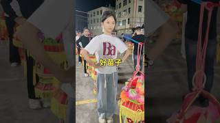 小清新美女，平衡感太强啦！必须点个赞呀 #熱門 #弘扬和传承民俗文化 #潮汕挑花篮 #美女#beautiful