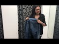 Jeans Hem and Waist Take-in (full process by a professional)