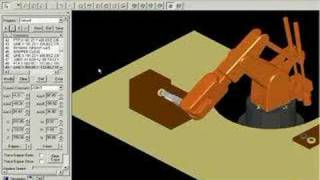 Fastening simulation using Aristo Robot.