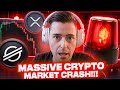 🔴 LIVE: MASSIVE CRYPTO MARKET CRASH!!! & MAJOR XRP, XLM UPDATES!!