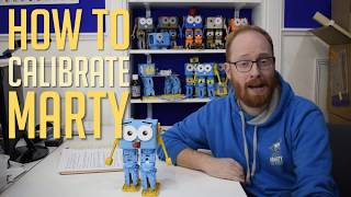 How to Calibrate Marty the Robot
