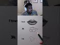 how to draw lips