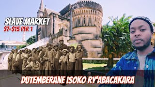 STONE TOWN 🇹🇿: Dutemberane Isoko ry'Abacakara, $7-$15 wabonaga umucakara wogukoresha icyo ushaka🥲🥲🥲