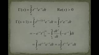 Gamma Function Part 1 Functional Equation