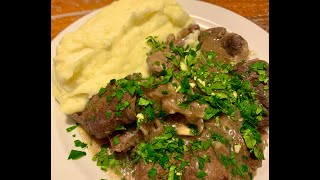 RICETTA OSSOBUCHI ALLA MILANESE CON PURE' DI PATATE FATTO IN CASA - Consigli e ingredienti!