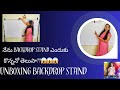 SONIA Background Stand Kit unboxing and setup | Photography Stand Kit |