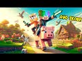 100 HARI PETUALANGAN MEMBANGUN DESA MELOBI DAN SKOBI DI MINECRAFT SEASON 1!