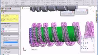 Solidworks 2014 동영상강좌 DVD ::: 52강 솔리드 스윕컷   경로맞춤유형에 따른 결과분석