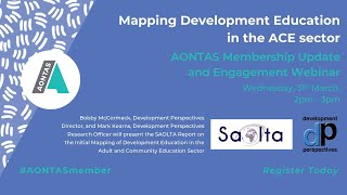 AONTAS Membership Webinar - Development Perspectives