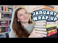 January wrap up 2022 📚 a HUGE reading month