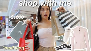SHOPPING VLOG 🛍️ huge clothing haul, back to school essentials, buying a new war
