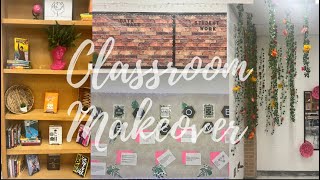 Decorating My New Classroom on a Budget | DIY Bulletin Board & Teacher Hacks