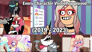 Every role/ character VivziePop played… (2019 - 2023)